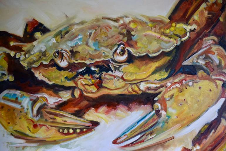 Original Expressionism Animal Painting by Michelle Parsons