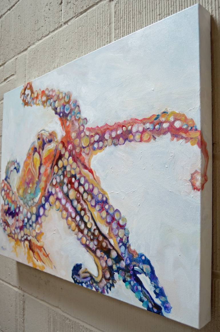 Original Documentary Fish Painting by Michelle Parsons