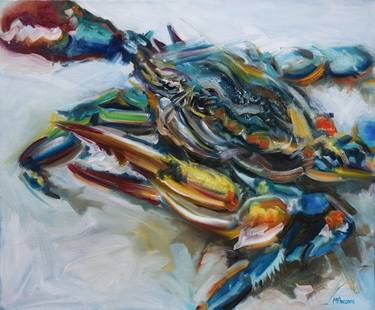 Original Expressionism Animal Painting by Michelle Parsons