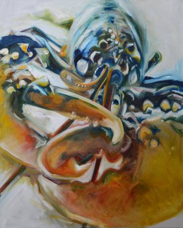 Original Expressionism Animal Painting by Michelle Parsons