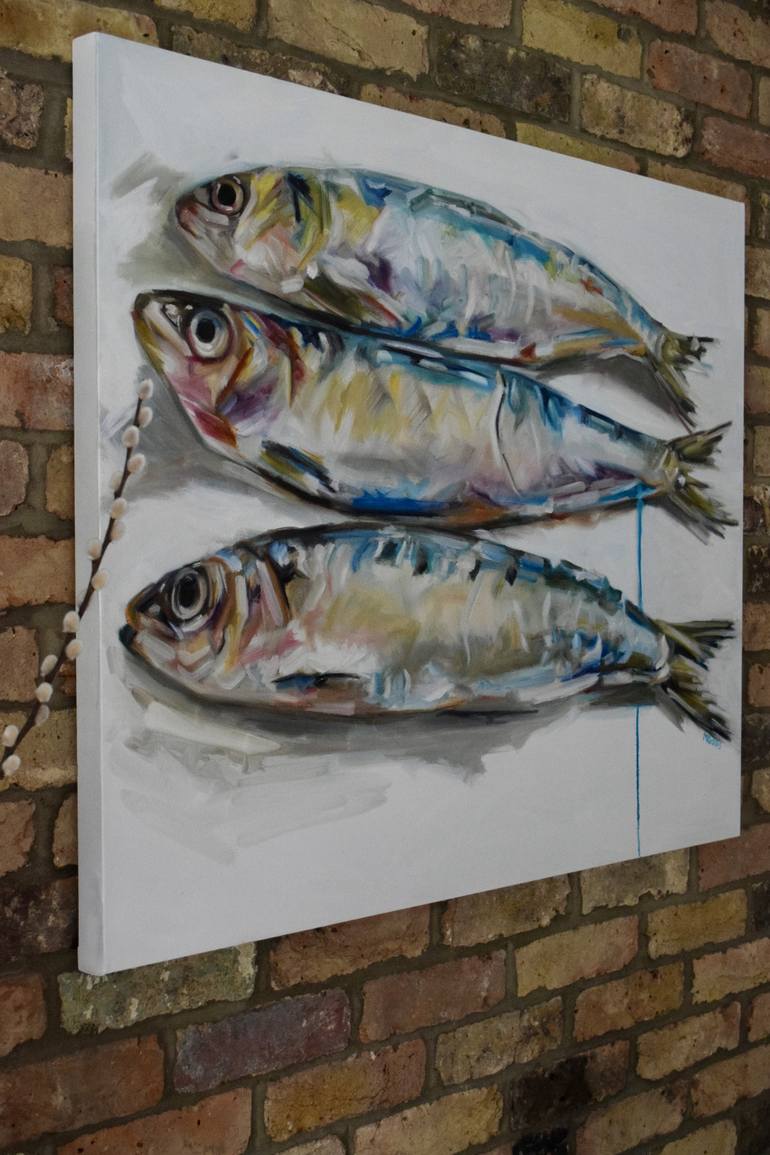 Original Fish Painting by Michelle Parsons