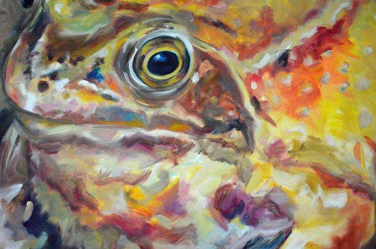 Original Expressionism Animal Painting by Michelle Parsons