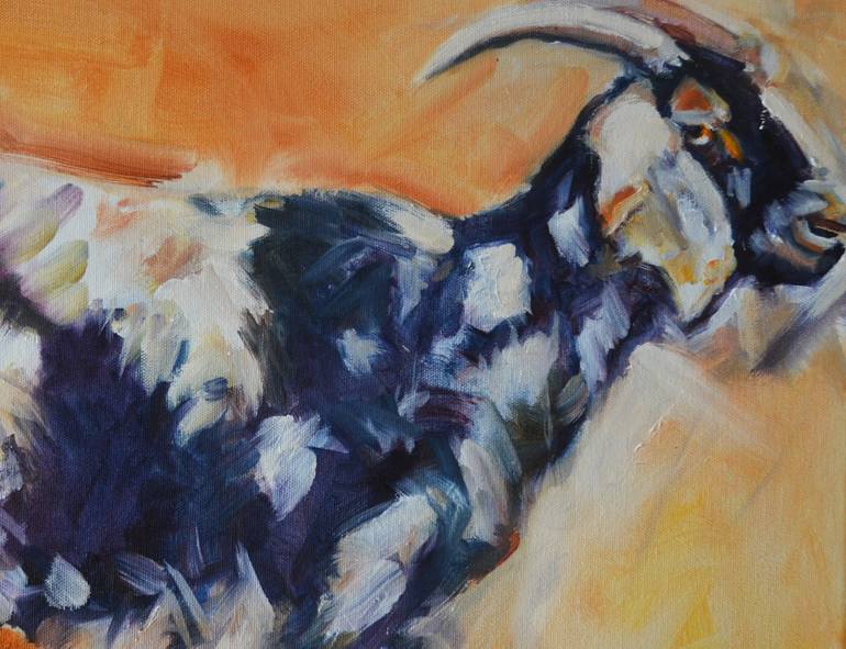 Original Fine Art Animal Painting by Michelle Parsons