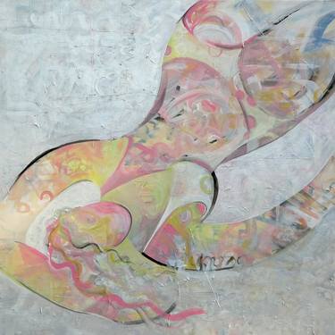 Original Abstract Women Paintings by Joanna COKE