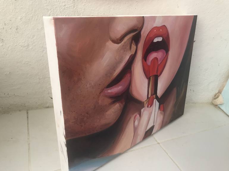 Original Erotic Painting by Sasha Robinson