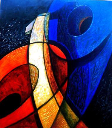 Print of Abstract World Culture Paintings by Uğur VİDİNLİ