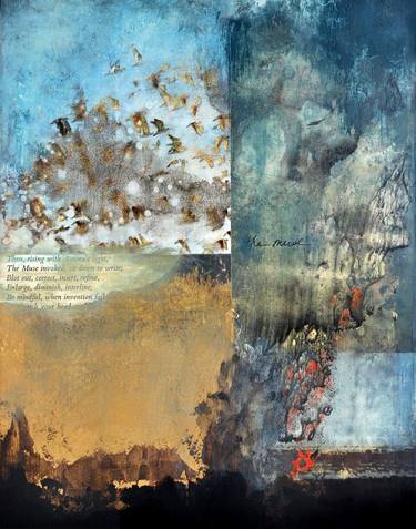 Original Abstract Collage by Lisa Agaran