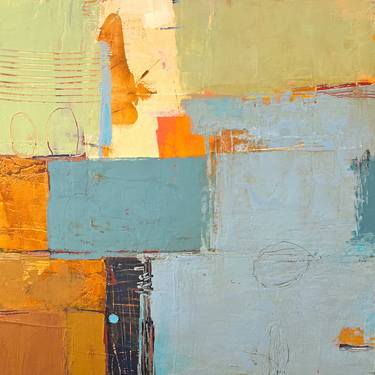 Original Abstract Expressionism Abstract Paintings by Maria Morales