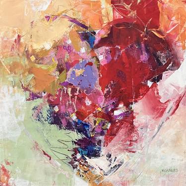 Original Abstract Expressionism Abstract Paintings by Maria Morales