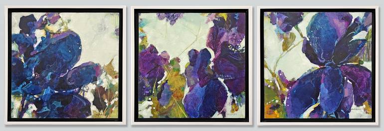 Original Abstract Expressionism Abstract Painting by Maria Morales