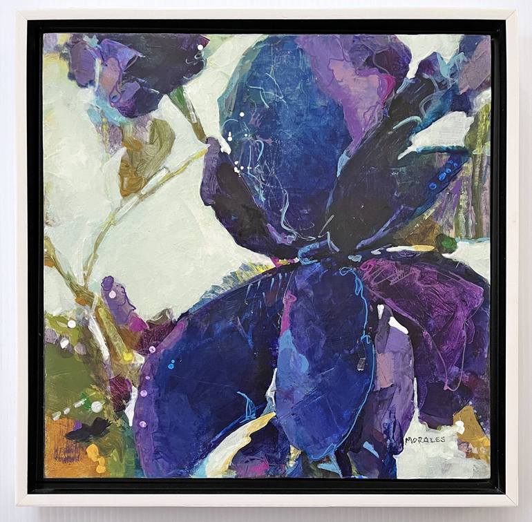 Original Abstract Expressionism Abstract Painting by Maria Morales