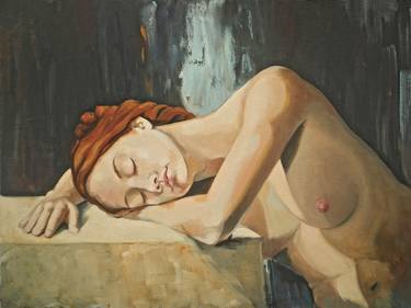 Original Nude Paintings by Maria Morales