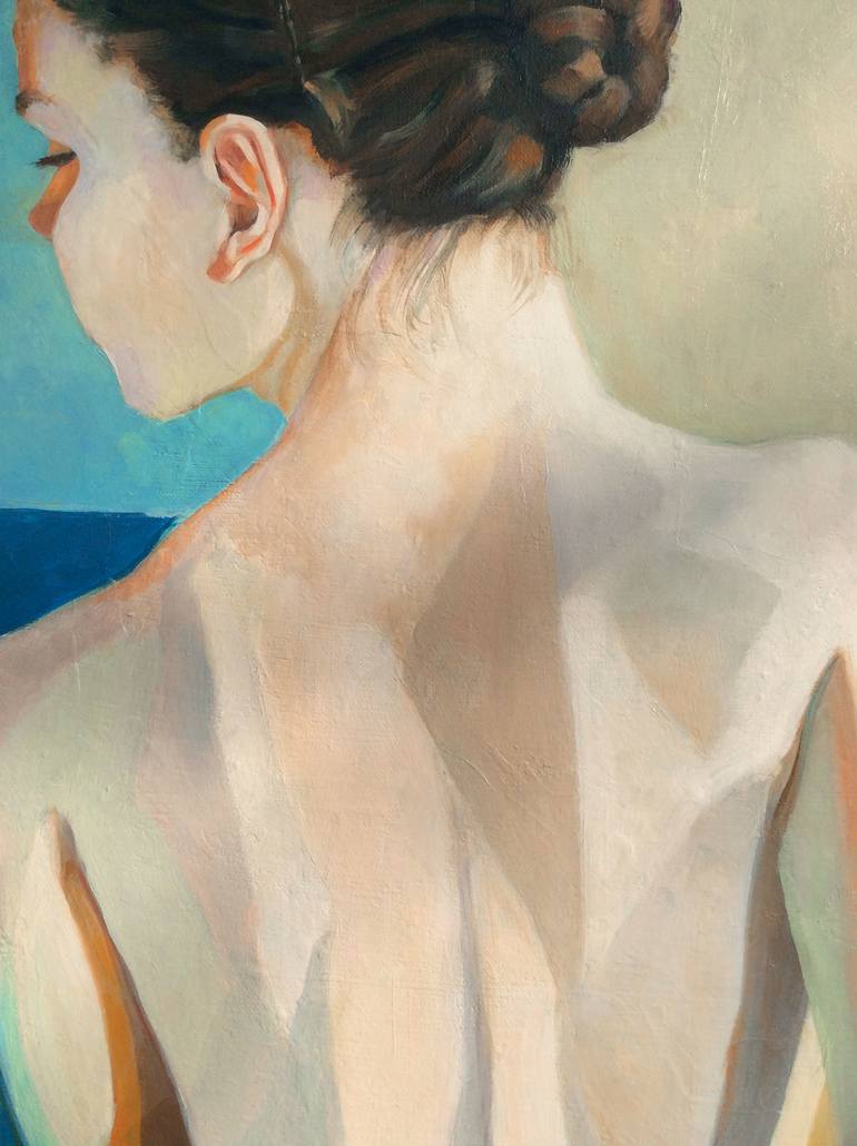 Original Nude Painting by Maria Morales
