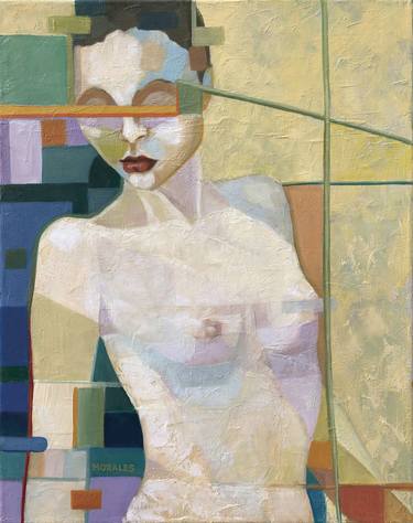 Original Conceptual Nude Paintings by Maria Morales
