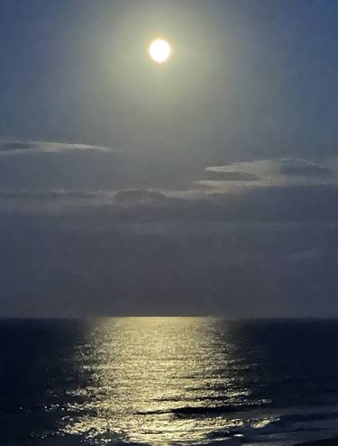 Moonlight over the Ocean thumb