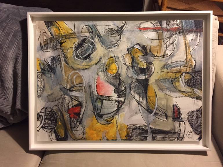 Original Abstract Painting by Michael Ioffe