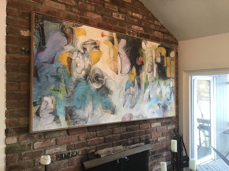 Original Abstract Painting by Michael Ioffe