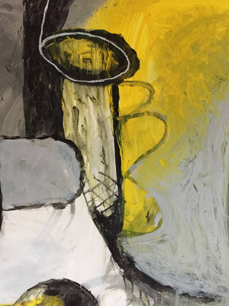 Original Abstract Expressionism Abstract Painting by Michael Ioffe
