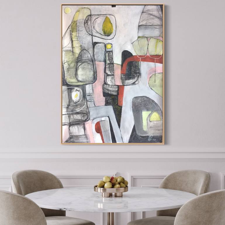 Original Modern Abstract Painting by Michael Ioffe