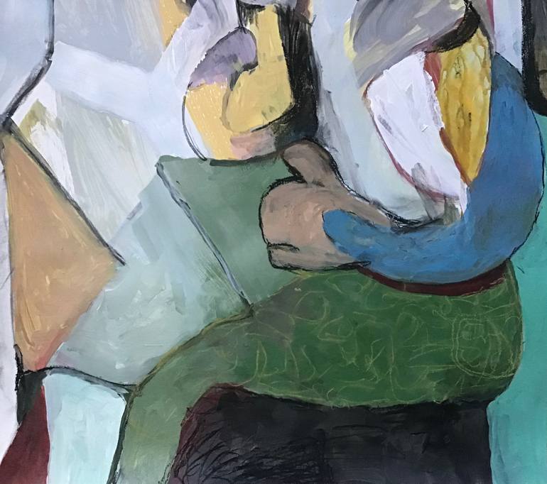 Original Abstract Expressionism Abstract Painting by Michael Ioffe