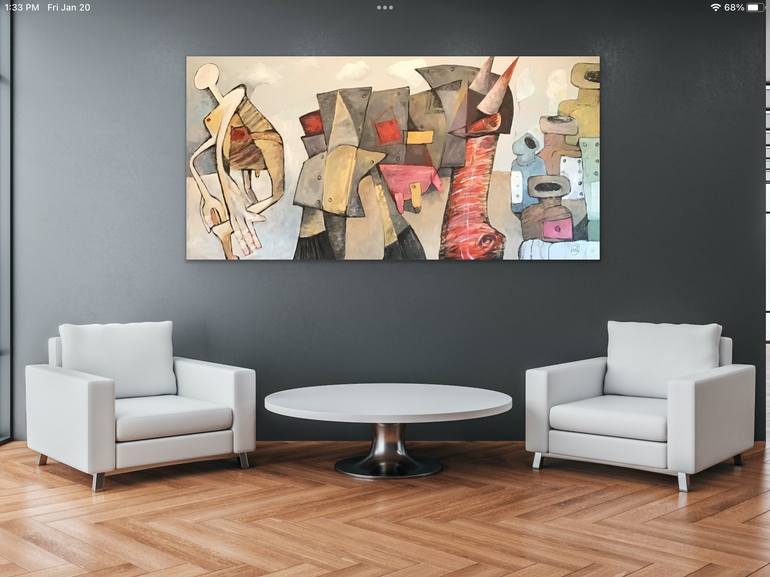 Original Contemporary Abstract Painting by Michael Ioffe