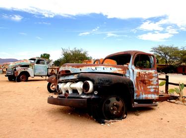 Back In The Day Rustic Old Ford Pick Up Truck