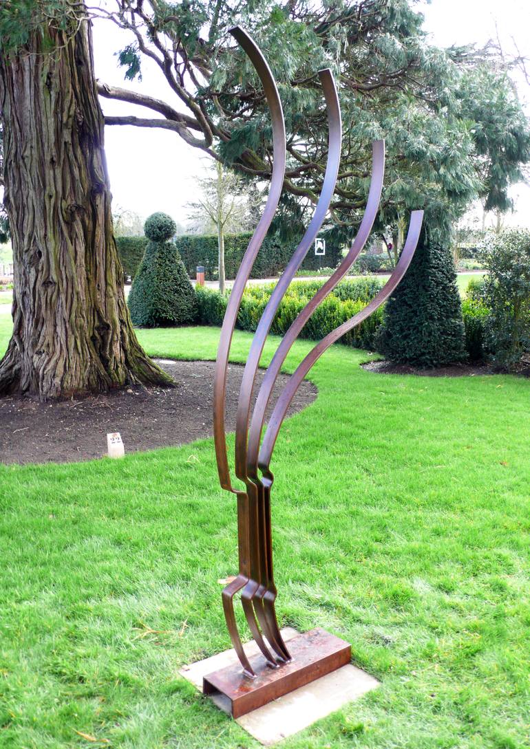 Recurve - Olympic Bow Sculpture - Print