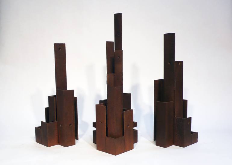 Original Abstract Expressionism Architecture Sculpture by Philip Melling
