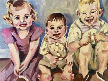 Print of Children Paintings by Hannah Dean