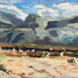 Cows in the Basin by Hannah Dean