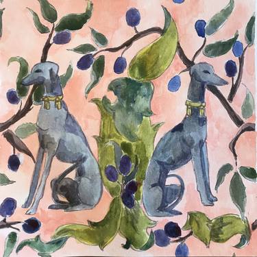 Print of Figurative Animal Paintings by Hannah Dean