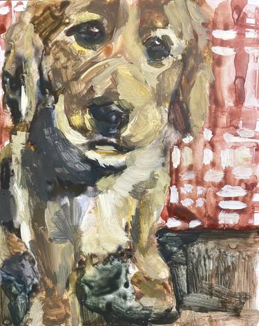 Print of Figurative Dogs Paintings by Hannah Dean