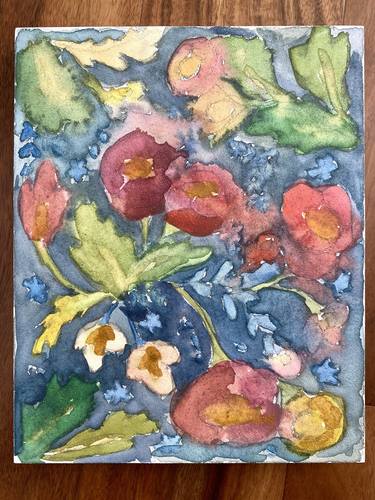 Original Floral Paintings by Hannah Dean