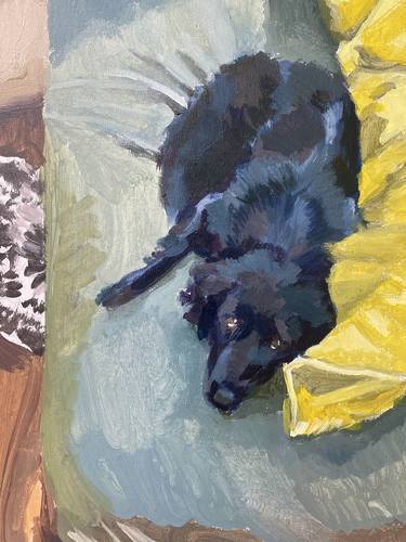 Print of Expressionism Dogs Paintings by Hannah Dean