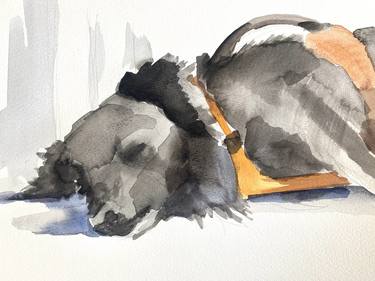 Original Dogs Paintings by Hannah Dean