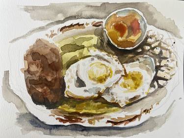 Original Expressionism Food Paintings by Hannah Dean