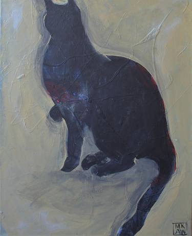 Print of Cats Paintings by Marilyn Anderson Wilcox