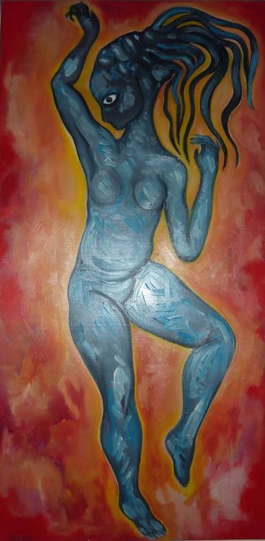 Original Expressionism Nude Paintings by O' KAHRO