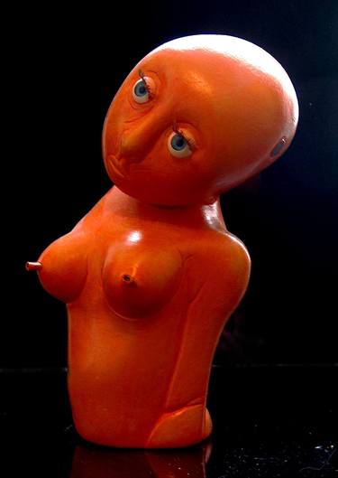 Original Pop Art Women Sculpture by O' KAHRO