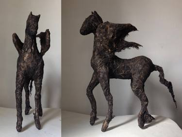 Original Horse Sculpture by O' KAHRO