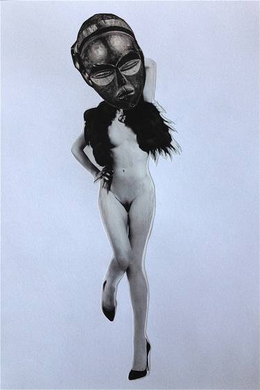 Original Pop Art Women Collage by O' KAHRO