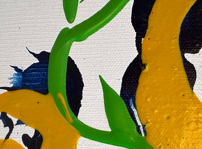 Original Abstract Expressionism Abstract Painting by Barb Flunker
