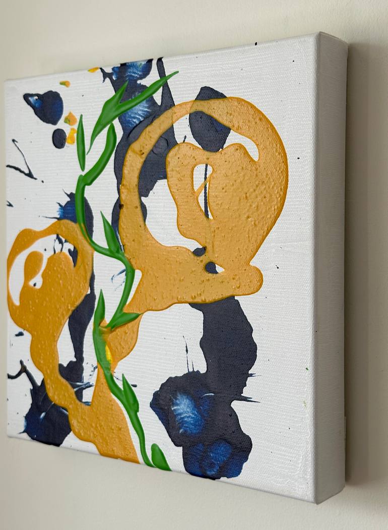 Original Abstract Expressionism Abstract Painting by Barb Flunker