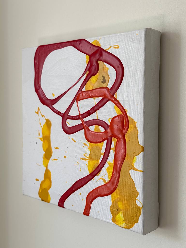 Original Abstract Expressionism Abstract Painting by Barb Flunker
