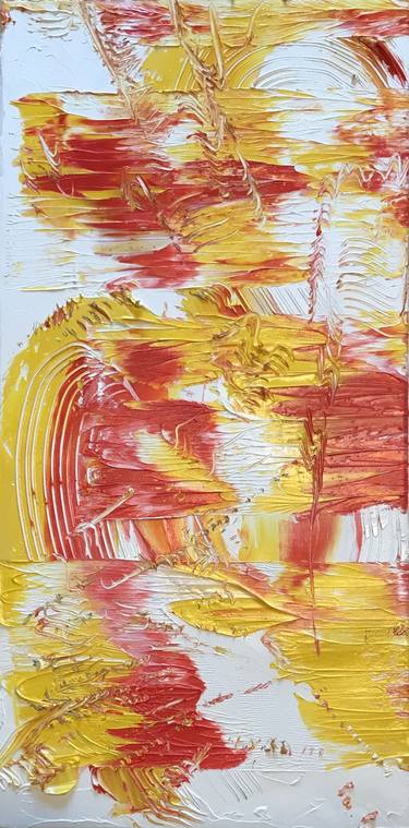 Original Abstract Expressionism Abstract Paintings by Barb Flunker