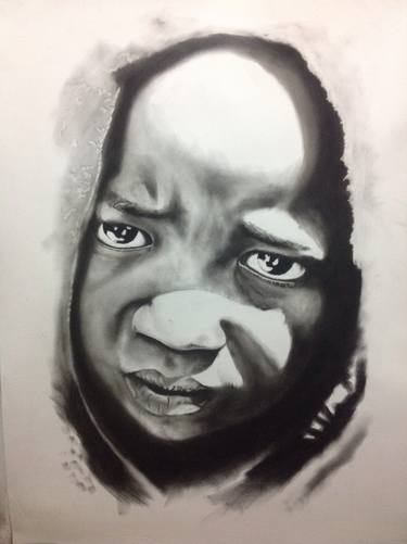 Original Realism Children Drawings by Freddy Velilla