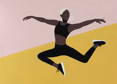 Original Sports Paintings by Nele Pye