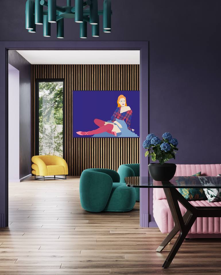 Original Contemporary Pop Culture/Celebrity Painting by Nele Pye