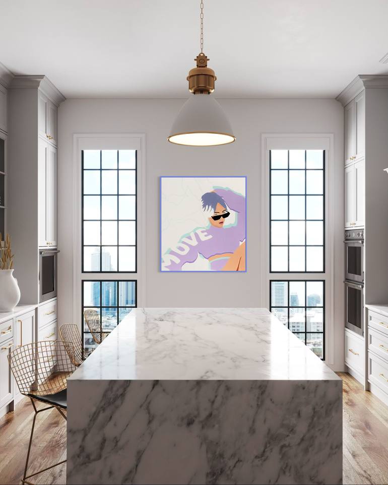 Original Contemporary People Painting by Nele Pye