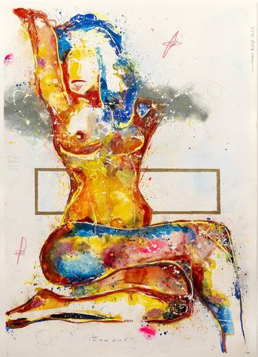 Print of Abstract Expressionism Body Paintings by Jaume Muñoz